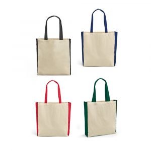 Sacola feita de algodão