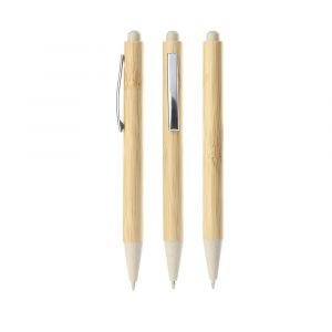 Caneta Corpo de Bambu