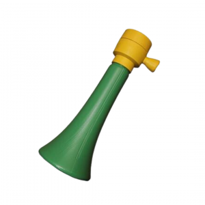 Corneta de plástico personalizável