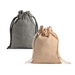 Sacola em algodão e poliéster reciclado