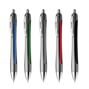Caneta esferográfica metálica