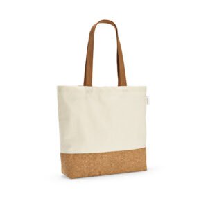 Sacola de algodão e poliéster reciclado