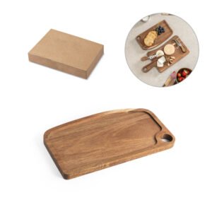 Tábua de madeira de acácia