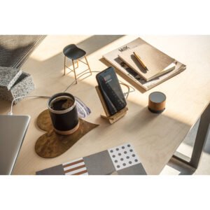 Caixinha de som com microfone